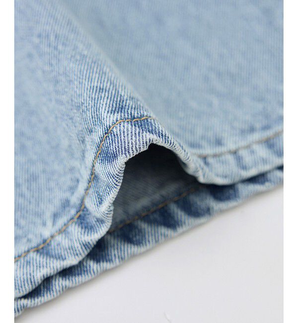 Rope&rsquo;Picnic「【emur/エミュール】ワイドストレートデニムパンツ」|デニム|