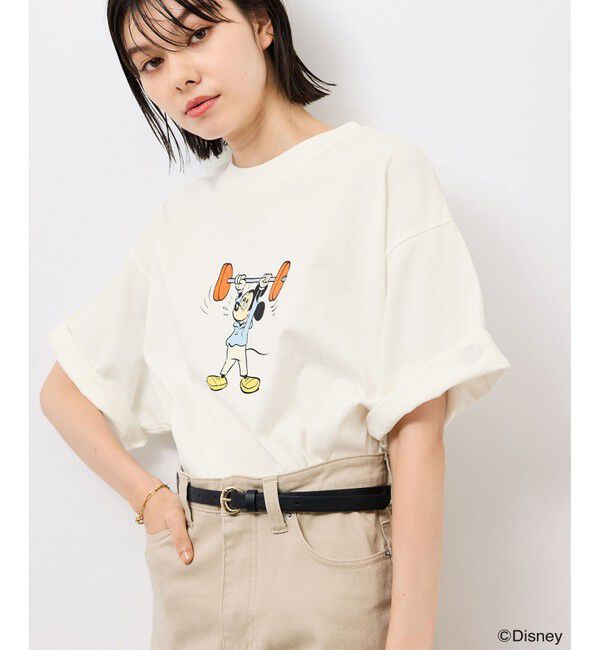 Rope&rsquo;Picnic「【DISCUS ATHLETIC/ディスカスアスレチック】DISCUS&times;Disney Tシャツ」|Tシャツ・カットソー|ホワイト系(12)