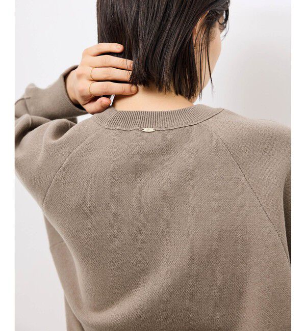 Rope&rsquo;Picnic「スウェットライクニットプルオーバー」|ニット・セーター|