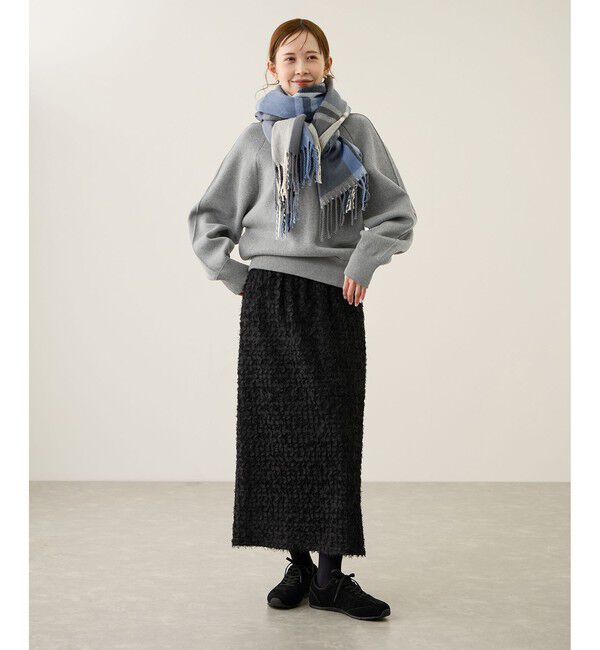 Rope&rsquo;Picnic「スウェットライクニットプルオーバー」|ニット・セーター|