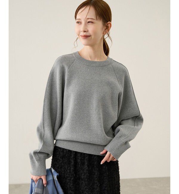 Rope&rsquo;Picnic「スウェットライクニットプルオーバー」|ニット・セーター|