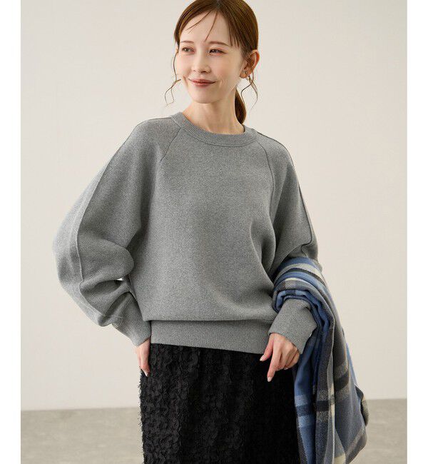 Rope&rsquo;Picnic「スウェットライクニットプルオーバー」|ニット・セーター|