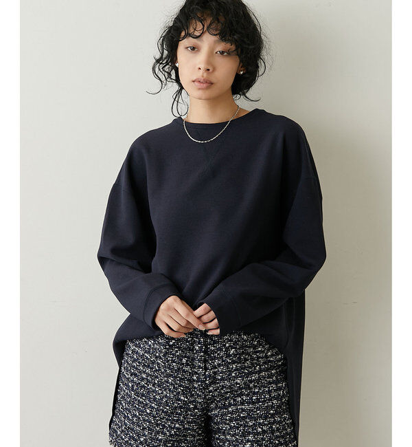  「Vガゼットプルオーバー」|Tシャツ・カットソー|ネイビー