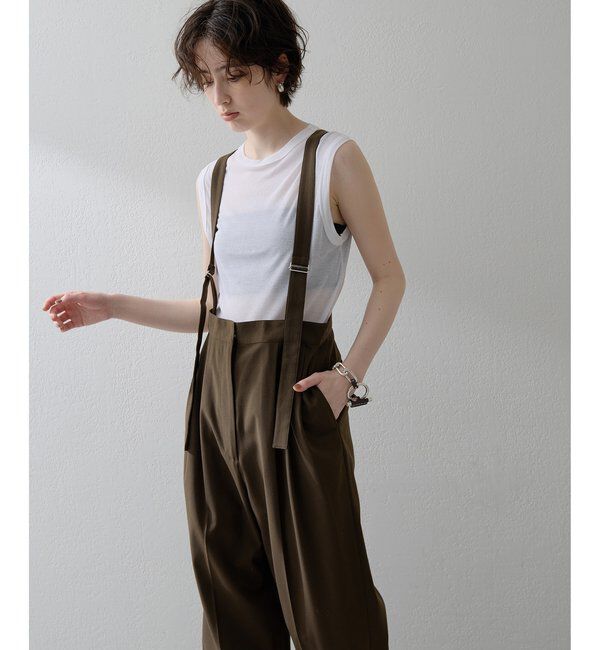 THE PAUSE「【THE PAUSE】トロサスペパンツ」|チノ|