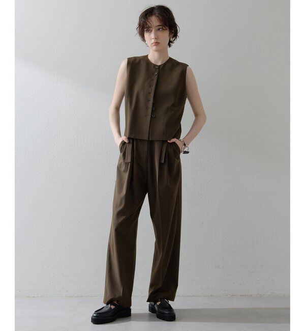 THE PAUSE「【THE PAUSE】トロサスペパンツ」|チノ|