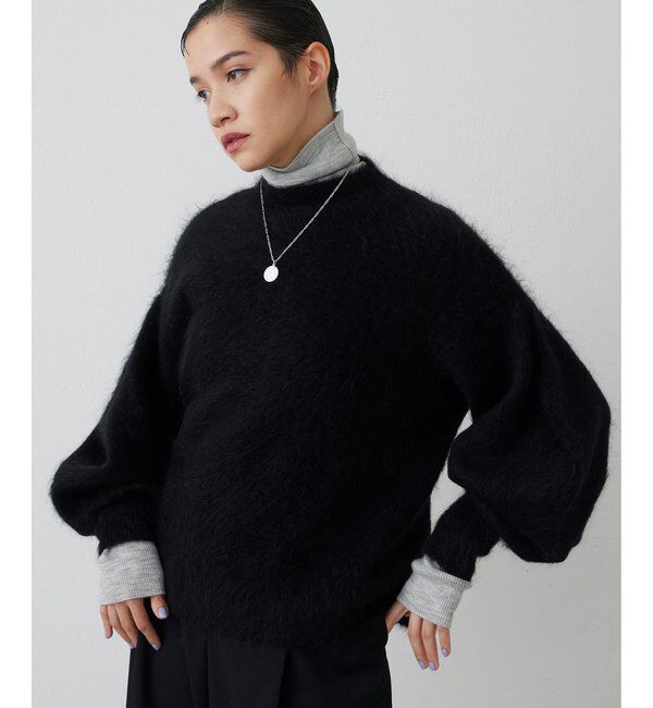 THE PAUSE「【THE PAUSE】バレルスリーブニット」|ニット・セーター|