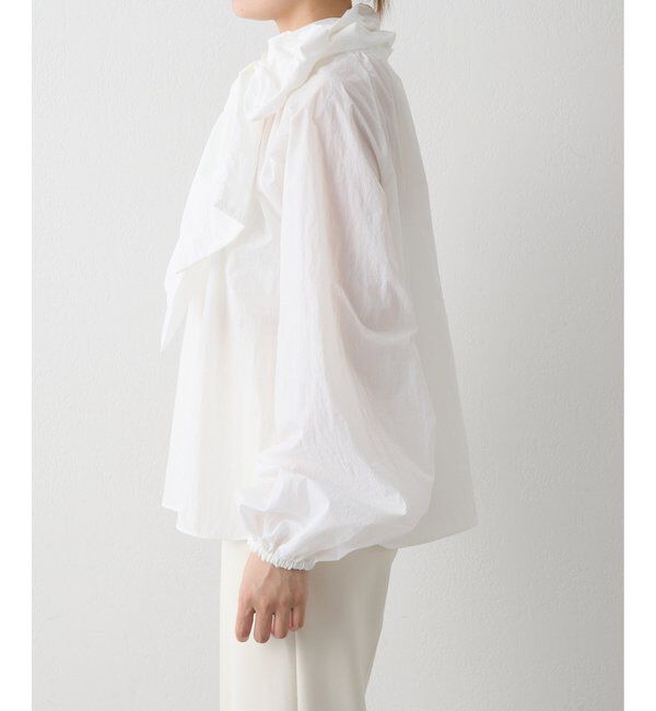 「ギャザーボウタイブラウス」|シャツ・ブラウス|