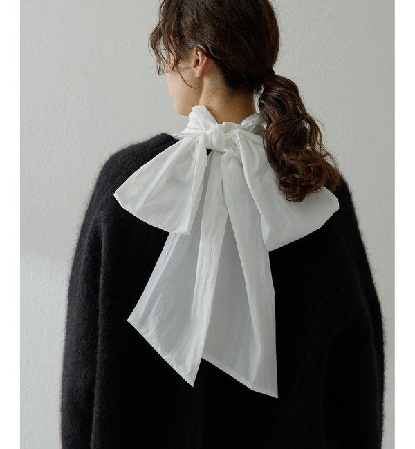  「ギャザーボウタイブラウス」|シャツ・ブラウス|