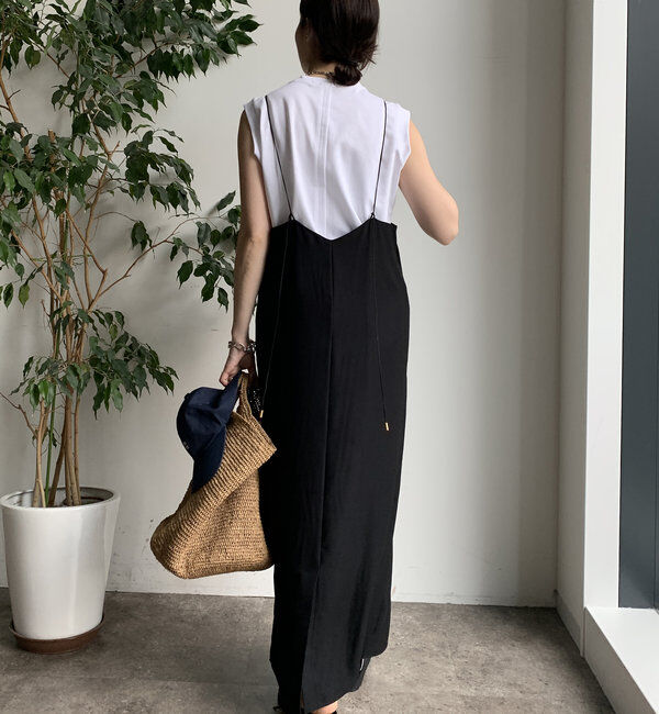  「裾切替タンクプルオーバー」|Tシャツ・カットソー|