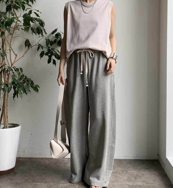  「裾切替タンクプルオーバー」|Tシャツ・カットソー|