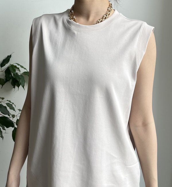  「裾切替タンクプルオーバー」|Tシャツ・カットソー|