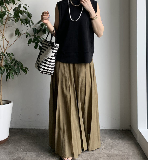  「裾切替タンクプルオーバー」|Tシャツ・カットソー|