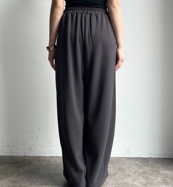  「カットジョーゼットバレルパンツ」|チノ|