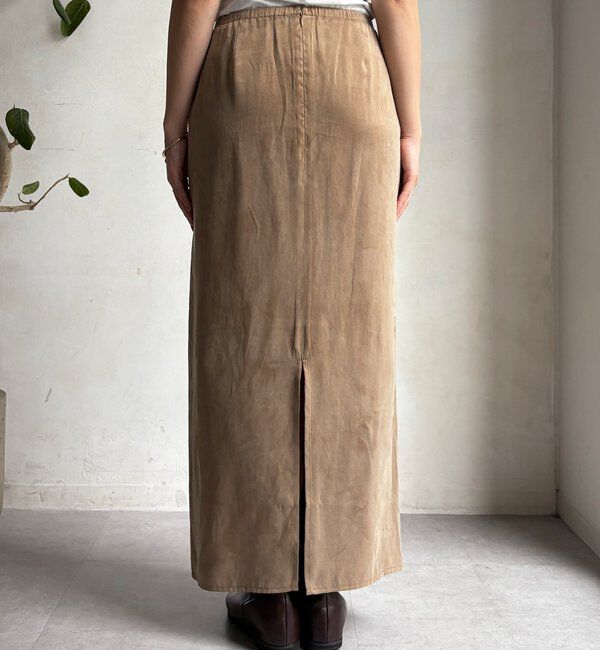 「サテンストレートスカート」|スカート|