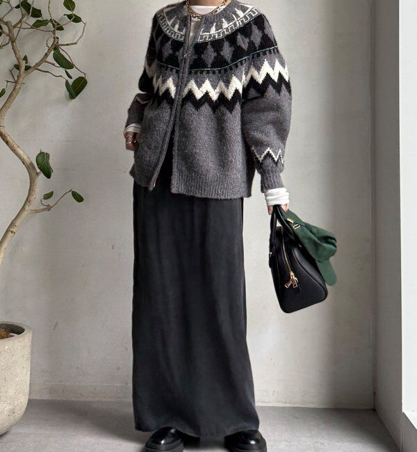  「サテンストレートスカート」|スカート|