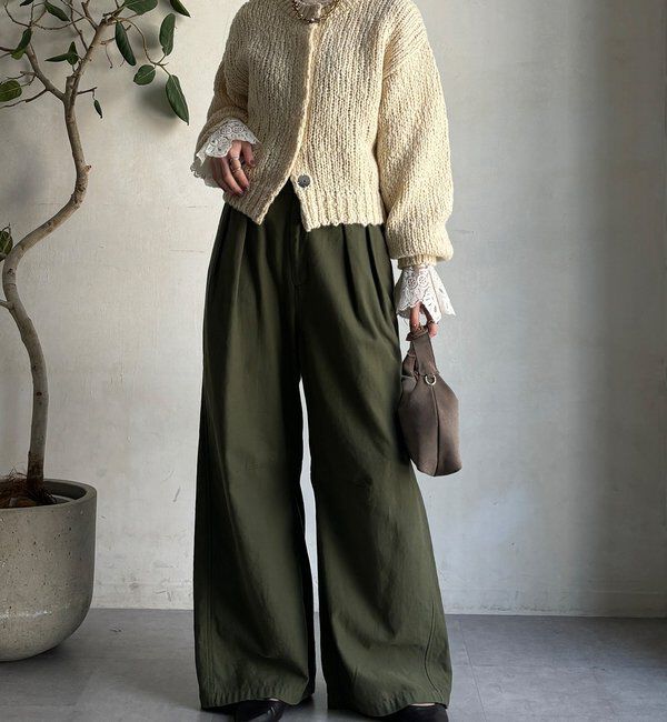  「ローゲージニットカーディガン」|カーディガン|