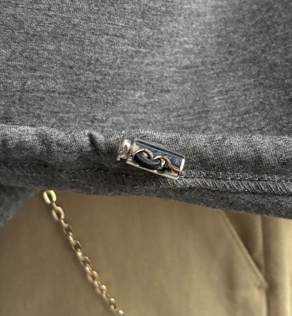  「【WEB限定】パール＋ロゴジップパーカー」|Tシャツ・カットソー|