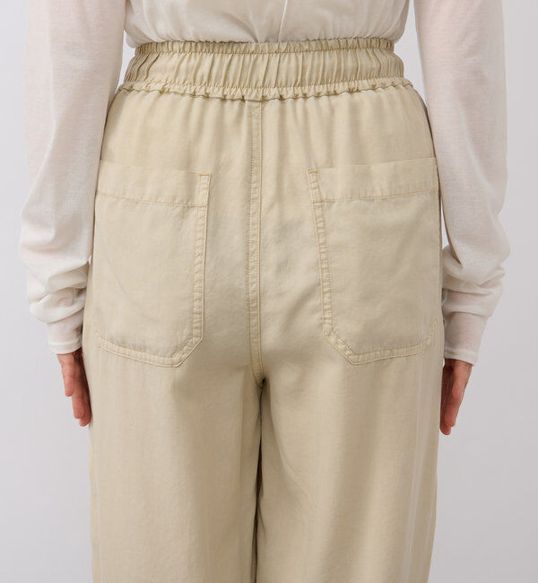  「【セットアップ可能】ガーメントダイワイドパンツ」|チノ|