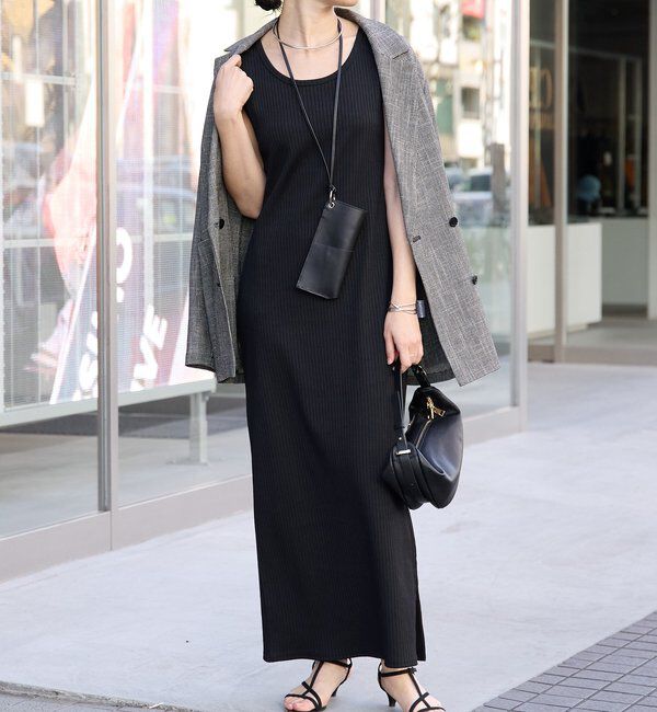  「予約【シリーズ累計販売数一万枚突破！】2WAYリブタンクワンピース」|ワンピース|