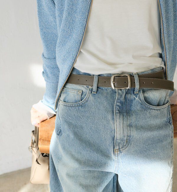  「【A・MONN(アモン)】SHIHOコラボレザーベルト」|ベルト|