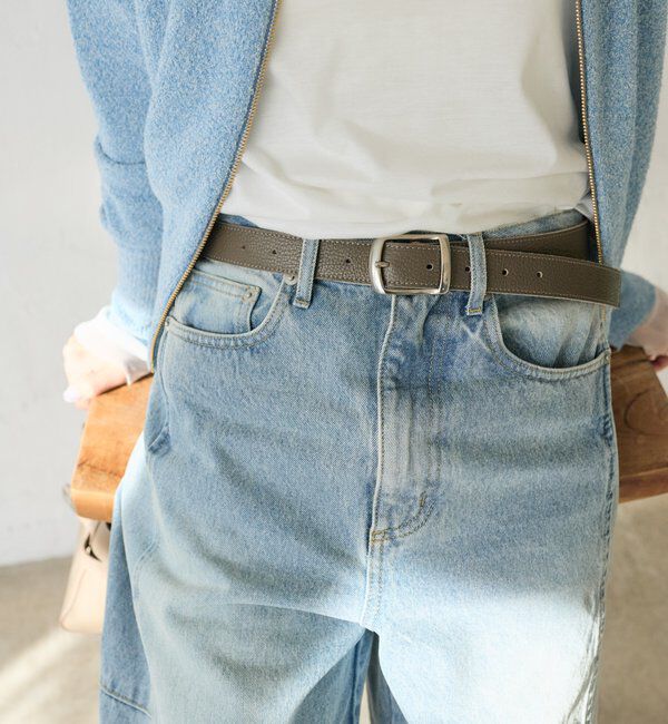  「【A・MONN(アモン)】SHIHOコラボレザーベルト」|ベルト|