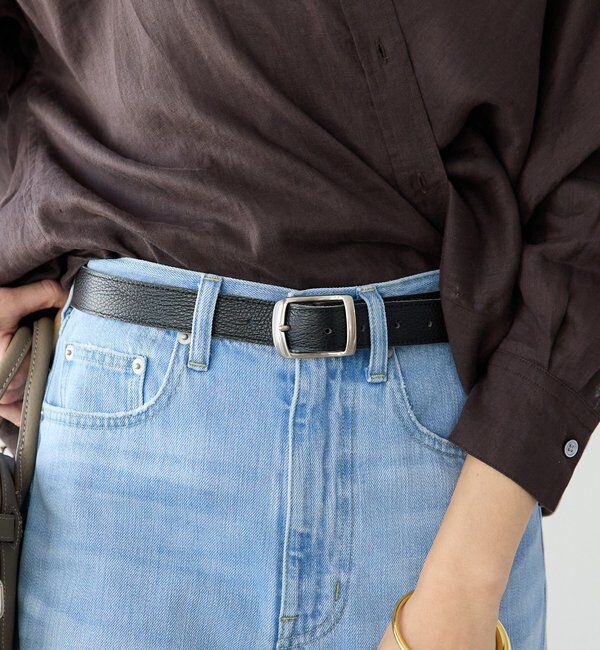  「【A・MONN(アモン)】SHIHOコラボレザーベルト」|ベルト|