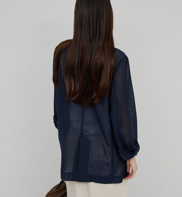  「【WEB限定】【サイズ展開あり】メッシュジャケット」|テーラードジャケット|