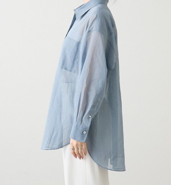  「シアーオーバーシャツ」|シャツ・ブラウス|