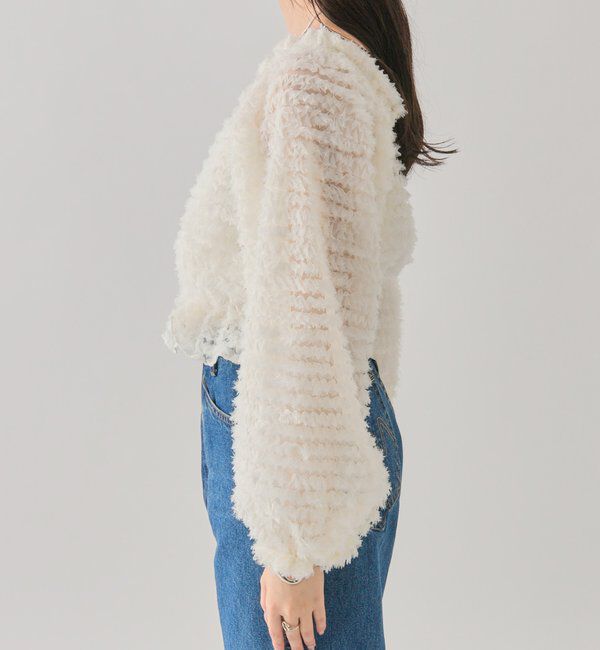  「スクエアフリンジ ブラウス」|シャツ・ブラウス|