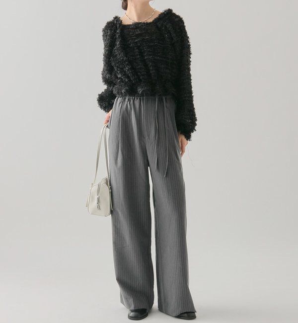  「スクエアフリンジ ブラウス」|シャツ・ブラウス|