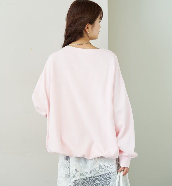  「アップリケロゴスウェット」|パーカー|