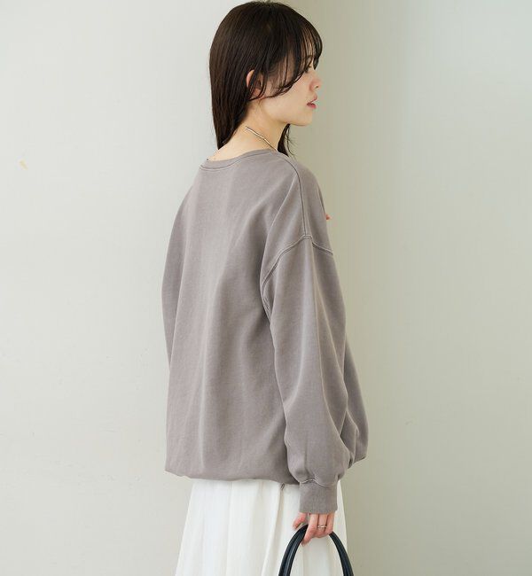  「アップリケロゴスウェット」|パーカー|