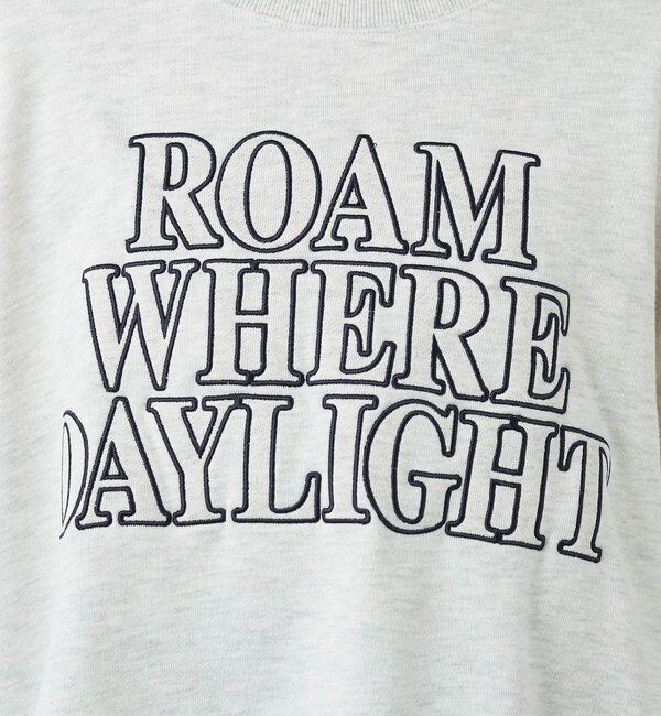  「アップリケロゴスウェット」|パーカー|