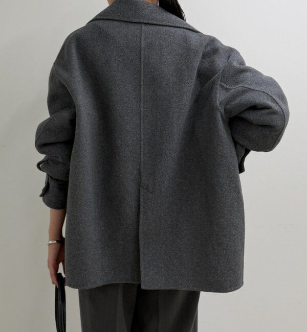 r*a様 【LOUNGEDRESS】ミドルリバーコート　グレー セール】ミドルリバーコート（その他アウター）｜LOUNGEDRESS