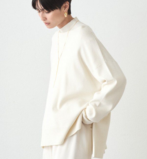  「総針ハイネックニット」|その他|アイボリー