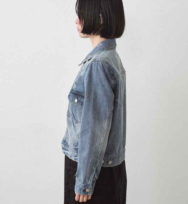  「ヴィンテージライクデニムジャケット」|ベスト・ジレ|