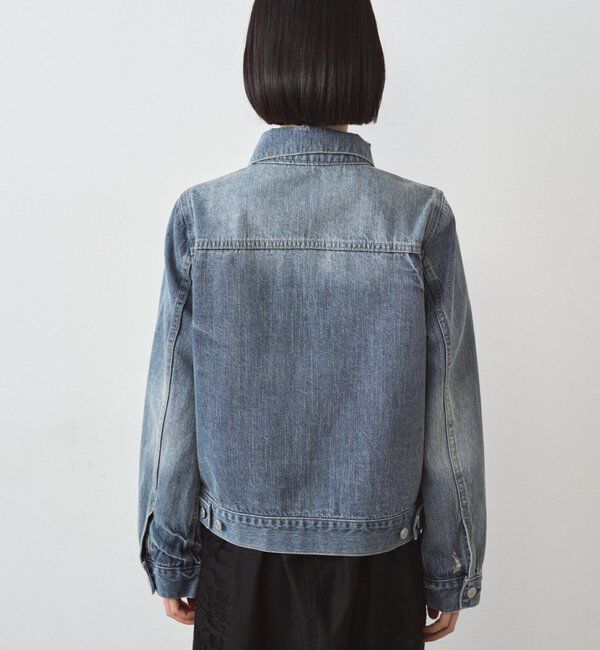  「ヴィンテージライクデニムジャケット」|ベスト・ジレ|