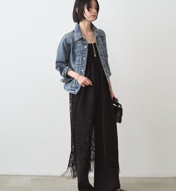  「ヴィンテージライクデニムジャケット」|ベスト・ジレ|