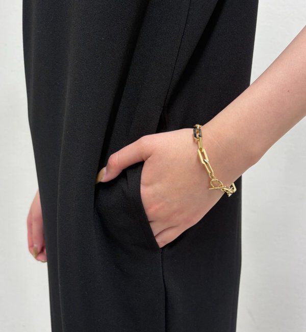  「【@iristagramuuコラボ】ショルダータックワンピース」|ワンピース|