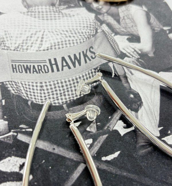  「【GALENA/ガレナ】ドロップフープイヤリング」|リング|