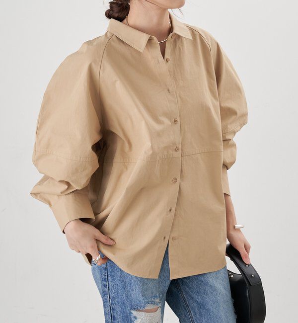  「コットンバレルシャツ」|シャツ・ブラウス|