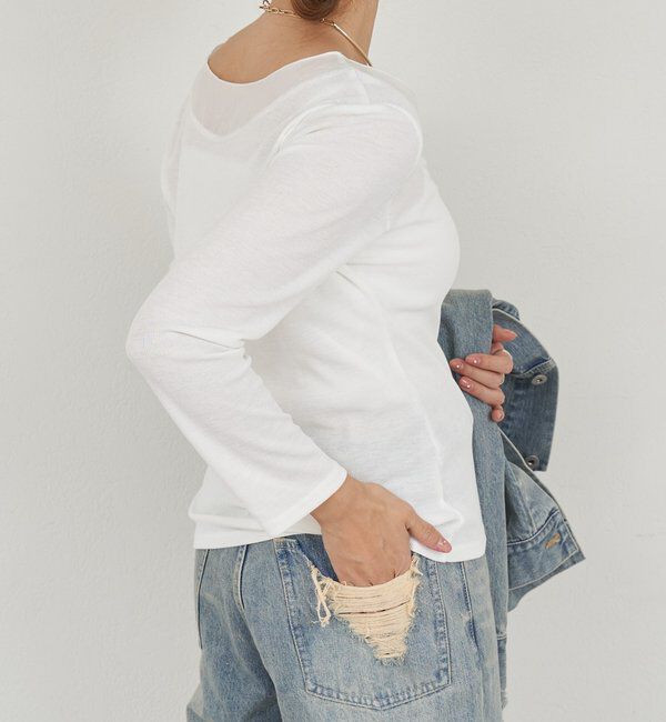  「【26SS予約】シアードッキングロンTEE」|Tシャツ・カットソー|