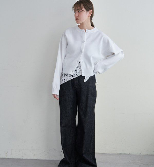  「【26SS予約】ソフトニットカーディガン」|カーディガン|