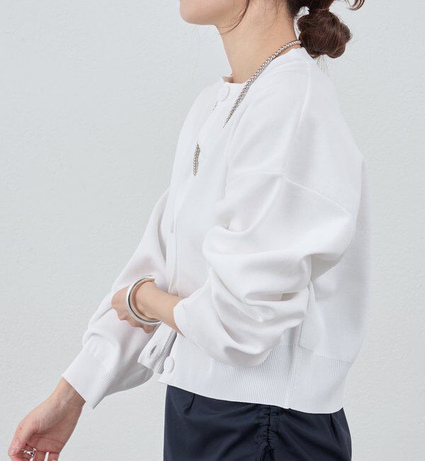  「【26SS予約】ソフトニットカーディガン」|カーディガン|