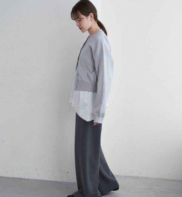  「【26SS予約】ソフトニットカーディガン」|カーディガン|