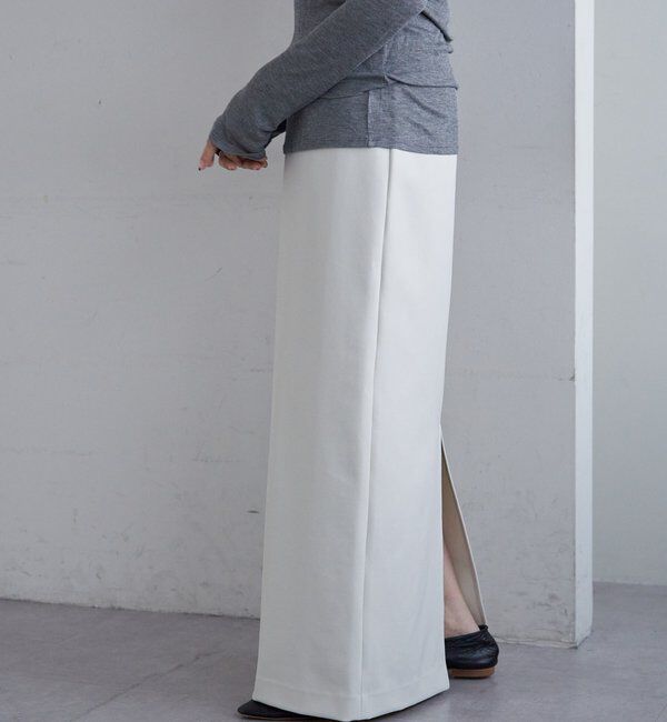  「ストレッチジャージータイトスカート」|スカート|