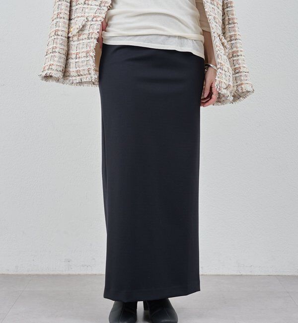  「ストレッチジャージータイトスカート」|スカート|