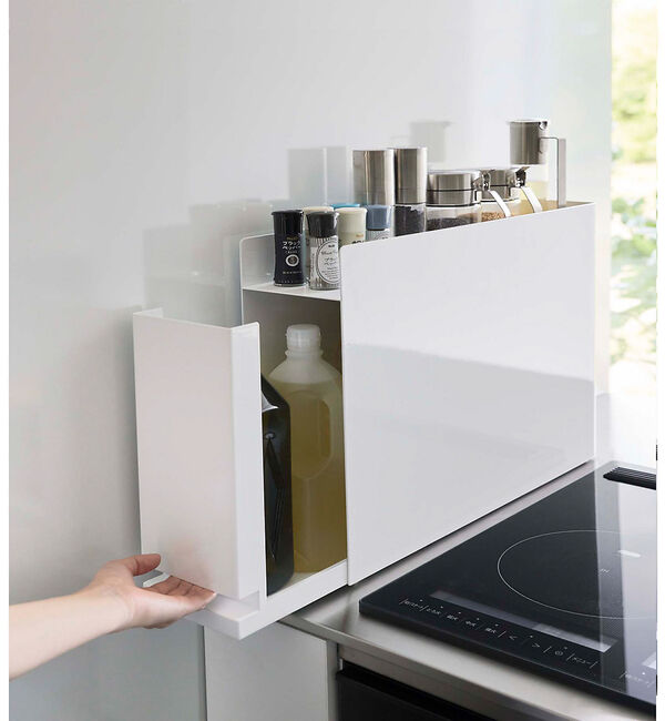 collex「【tower】 隠せる調味料ラック」|食器・キッチングッズ|