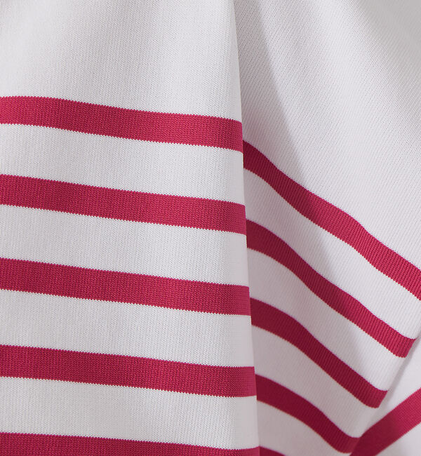 Rouge vif「【2022秋カラー】パネルボーダーニット」|ニット・セーター|