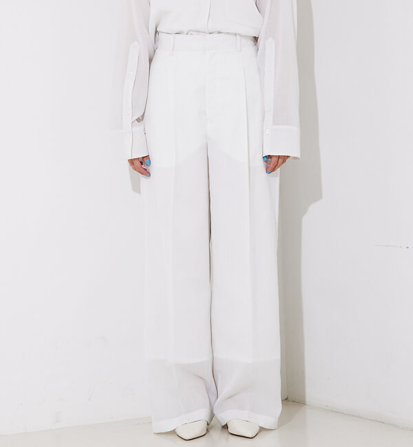 Rouge vif「【セットアップ対応】エアリーボイルパンツ」|その他|